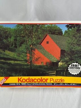 Kodacolor Red Barn 1000 pieces